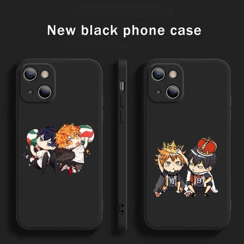 

Haikyuu Hinata attacks Anime Phone Case for iPhone 13 12 11 mini pro XS MAX 8 7 6 6S Plus X SE 2020 XR