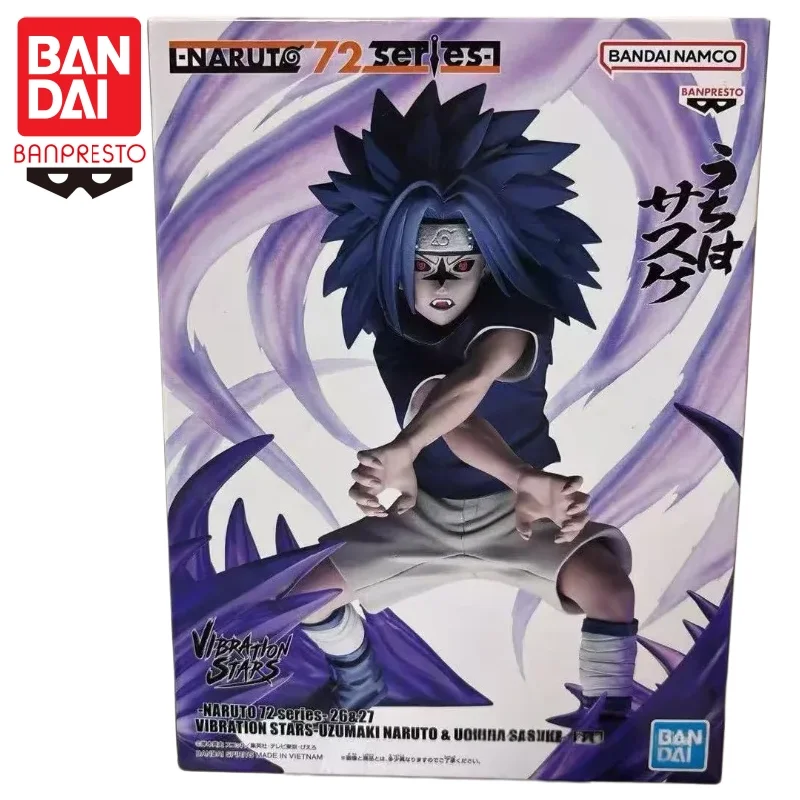 Фото В наличии: Оригинальная фигурка Banpresto Naruto 72 Series VS Uzumaki Naruto Uchiha Sasuke, модель аниме-персонажа, игрушка №3
