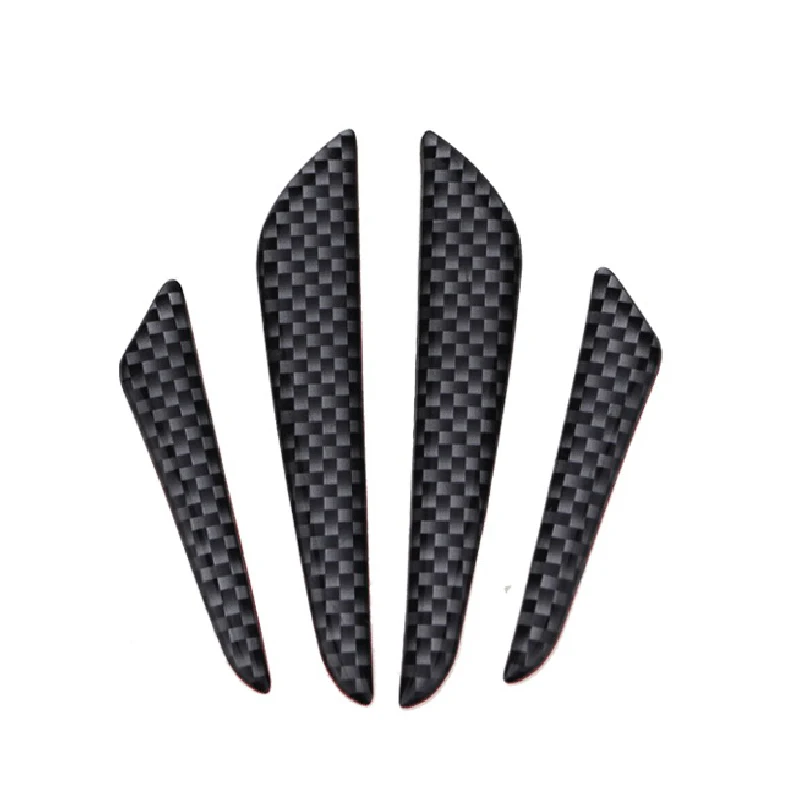 Защита двери автомобиля карбоновые защитные полоски защита края для Skoda Octavia Fabia