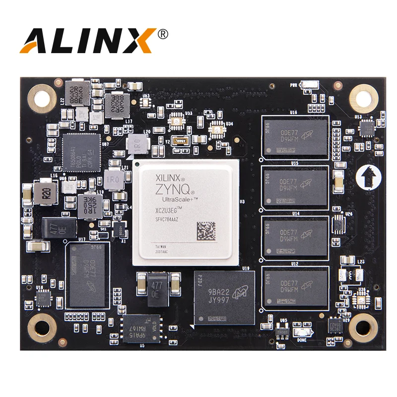 ALINX SoM ACU2CG ACU3EG: Xilinx Zynq UltraScale+ MPSOC AI XCZU3EG ZU2CG Модуль промышленного класса