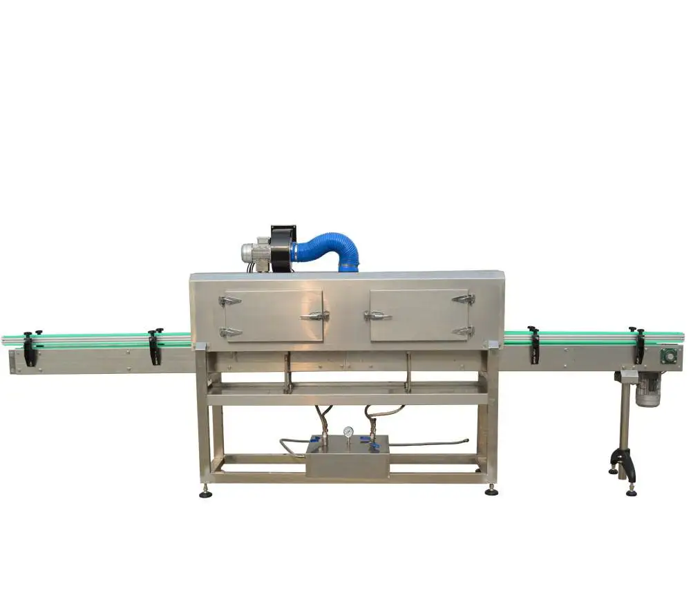 

Hot Sale Efficient PVC PET Shrink Label Bottle Can Steam Heat Shrink Tunnel