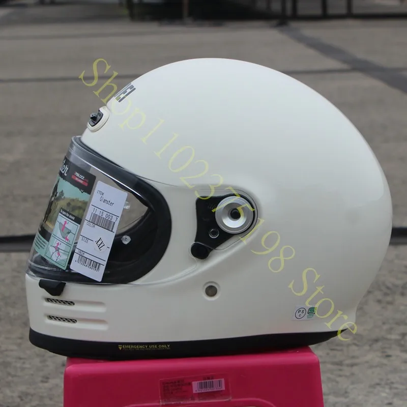 GLAMSTER High quality ABS vintage Japanese full face helmet. For Harley Motorcycle and Cruise Protective Helmet