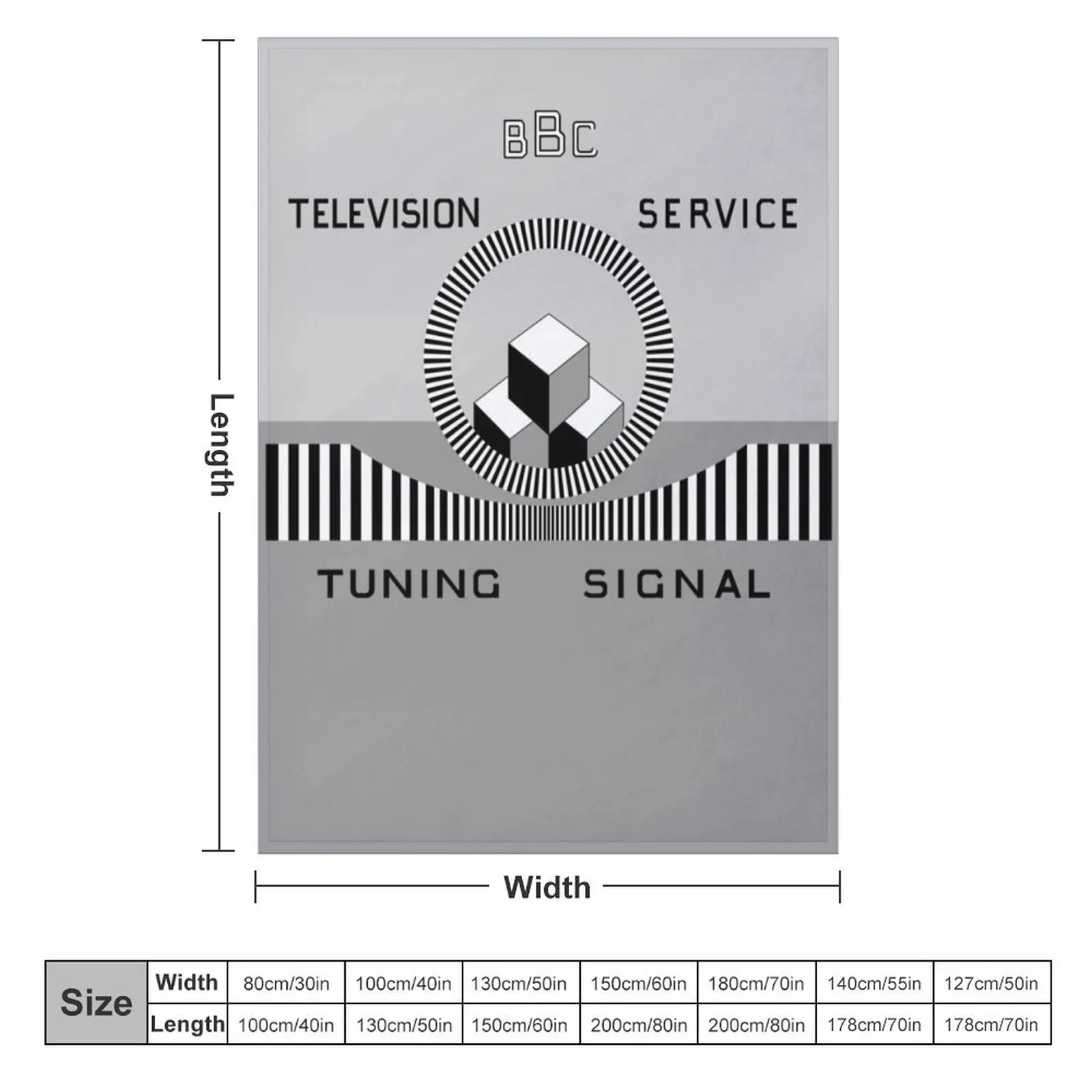 Beebthings BBC телевизионная служба регулировка сигнала одеяло зимние кровати одеяла