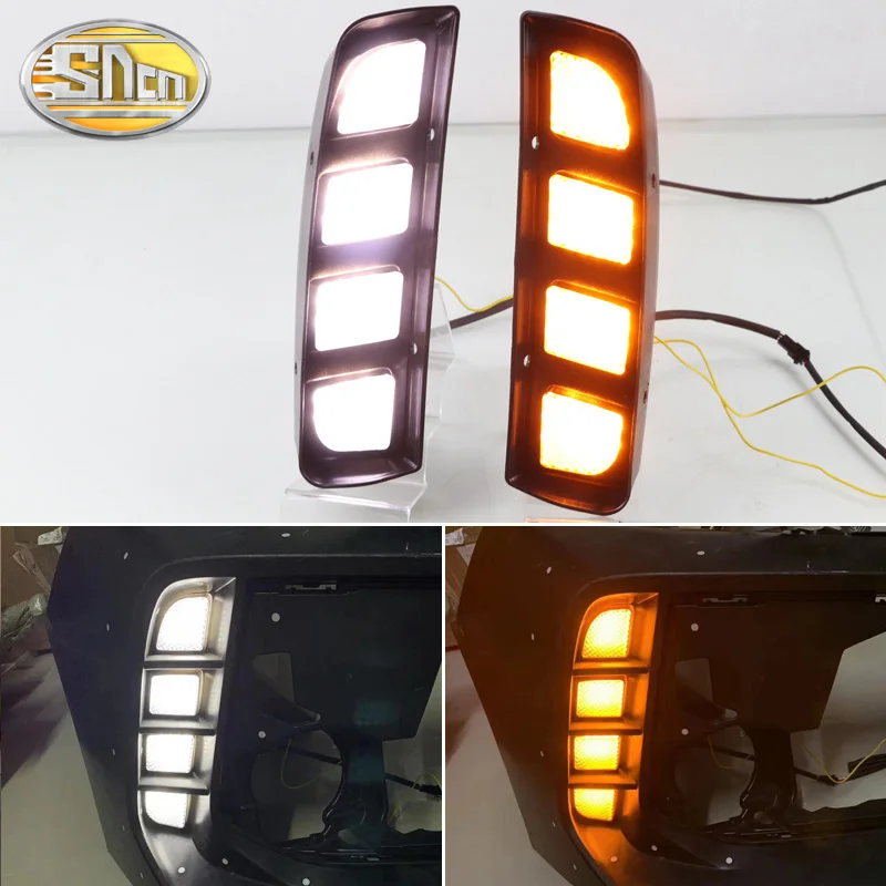 

LED Daytime Running Light For Honda Civic Type R 2016-2020 Car 12V Fog Lamp Decoration 2-in-1 Functions LED DRL + Turn Signal