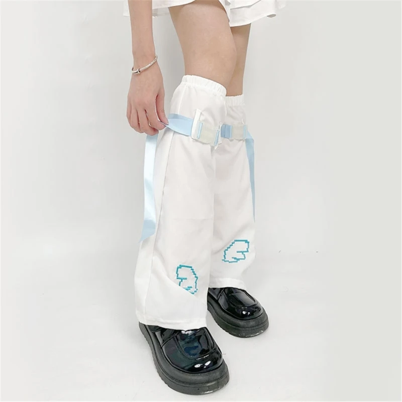 95AB модные женские гетры длиной до колена с расклешенными рукавами в японском