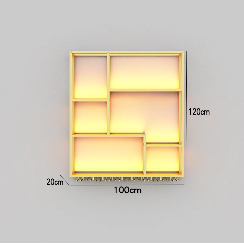 Железный художественный креативный стеллаж для ресторана красного вина барной