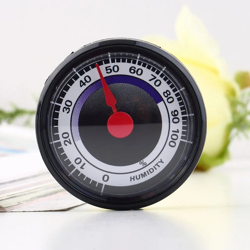 

Mini Portable Accurate Durable Analog Hygrometer Humidity Meter Mini Power-free For Indoor Outdoor Household Home Use