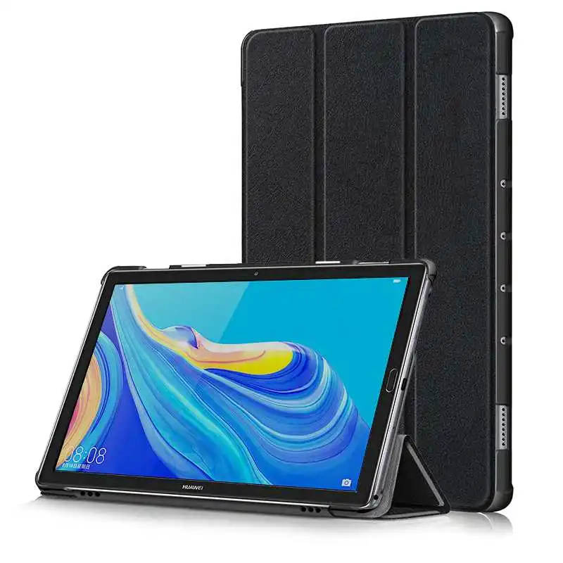 

Donmeioy Triple Fold Stand Case For Huawei MediaPad M6 10.8 8.4 Tablet Case Cover