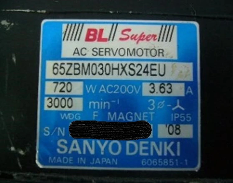 Оригинальный Серводвигатель A00 B00 XYZ мотор шпинделя б/у или ремонтный подходит для