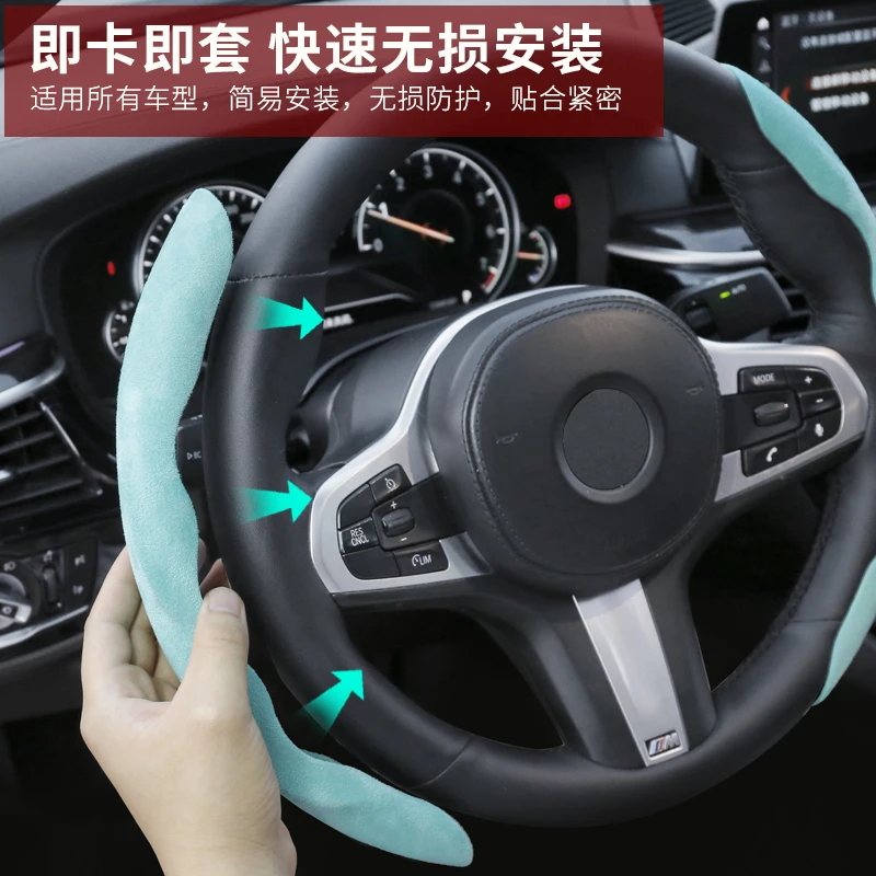 Фото 2 шт., универсальные Зимние теплые плюшевые вставки для issan Nismo GTR Altima Qashqai Almera Navara, 38 см №4