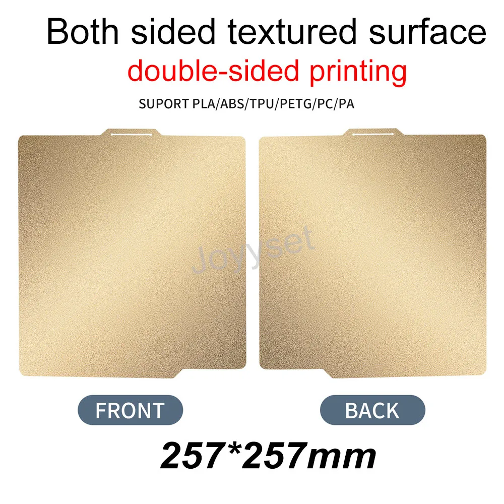 Матовый Лист PEI для Bambu Lab X1C P1S A1 строительная пластина с порошковым покрытием