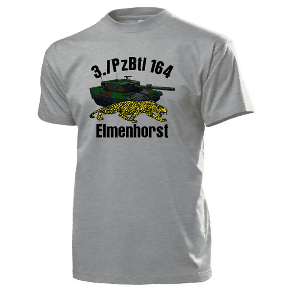 3 PzBtl 164 Elmenhorst Танк батальонная компания бундесвхер футболка 13995