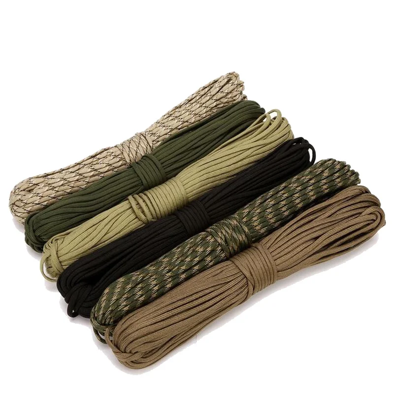 

31 Meters Dia.4mm 7 Stand Cores Paracord for Survival Parachute Cord Lanyard Camping Climbing Camping Rope Hiking Clothesline