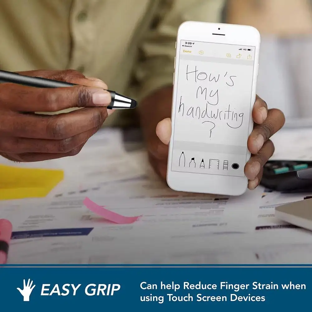 Универсальный стилус для экрана карандаш с зажимом ручки телефона планшета W1c4