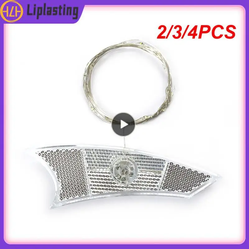 

2/3/4PCS New Rainproof Minimal Design Bicycle Spoke Convenient Installation High Brightness