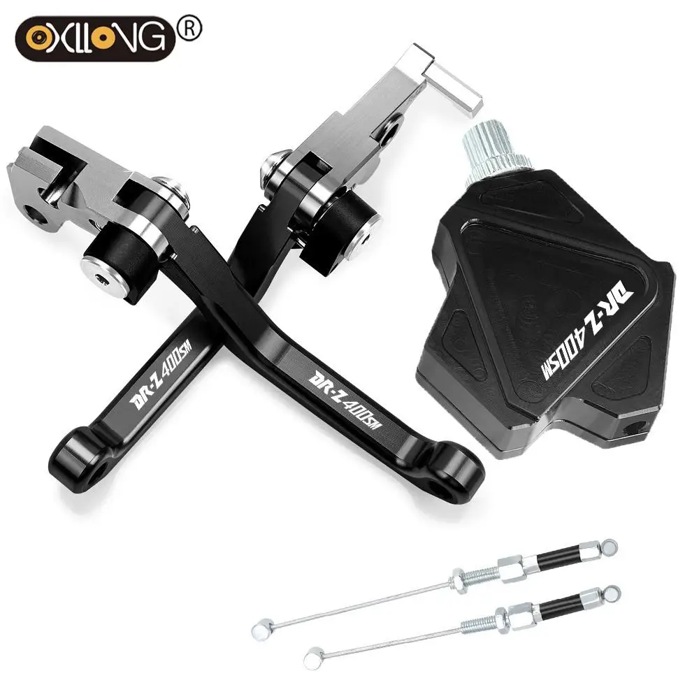 

Рычаги тормозной муфты для внедорожника, тормозной рычаг, трос сцепления для трюков, Легкая система для SUZUKI DRZ400SM DRZ 400SM 2000-2017