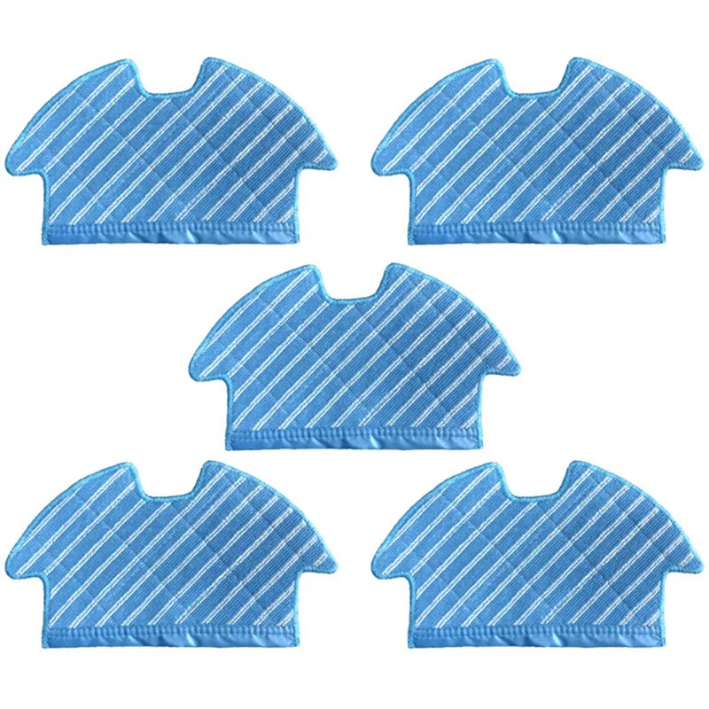 

Новинка 5 шт. тряпка подходит для замены аксессуаров робота-пылесоса Ecovacs Deebot Ozmo 900 Dn5g