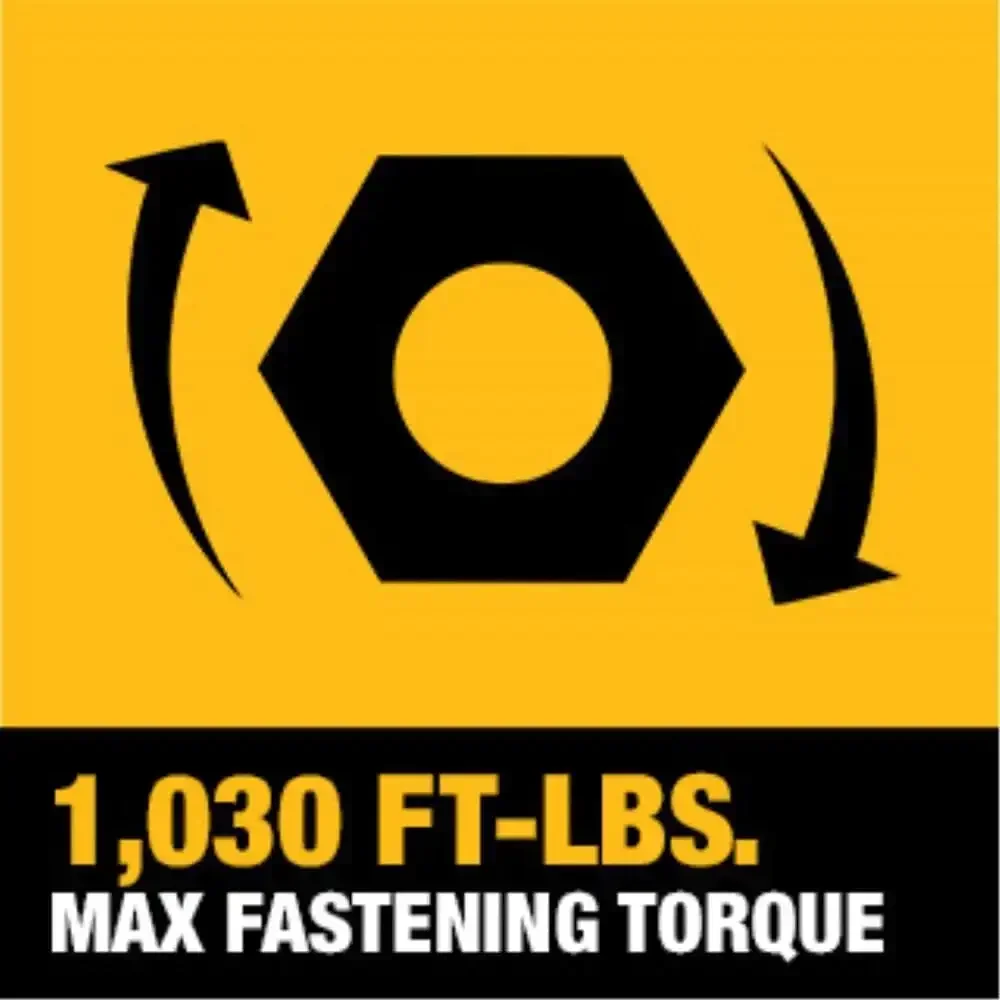 DEWALT DCF900 20В бесщеточный ударный ключ 1/2 дюйма высокий крутящий момент со свиным