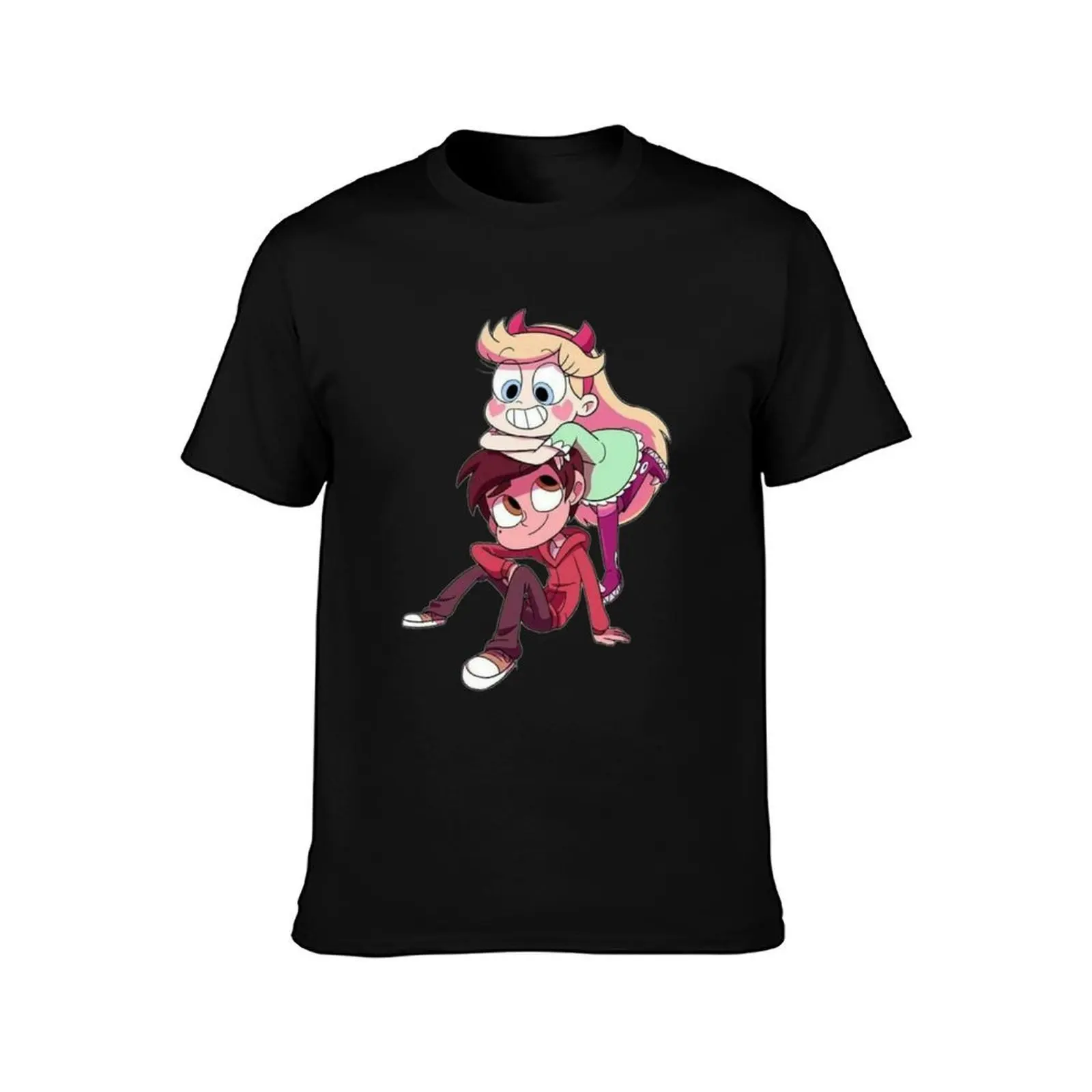 Фото Футболка Starco Cute Love, повседневная, свободного кроя, летняя футболка. №2