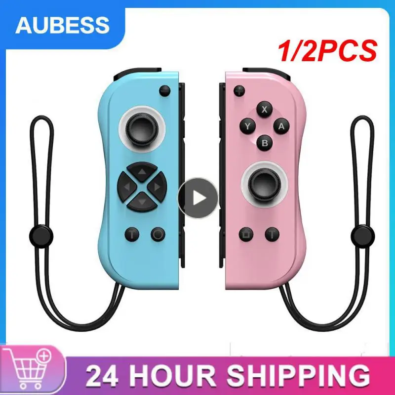 

1/2PCS Joy Pad Switch Controller Joystick Gamepad 6 Axis Gyro Wireless Switch Control With Wake Up Function Switch Controllers