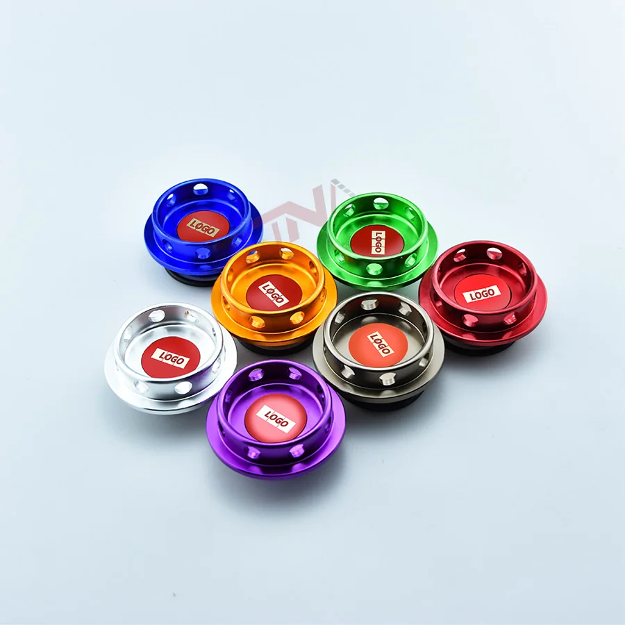 Титановая алюминиевая крышка для моторного масла Стандартная Крышка резервуара