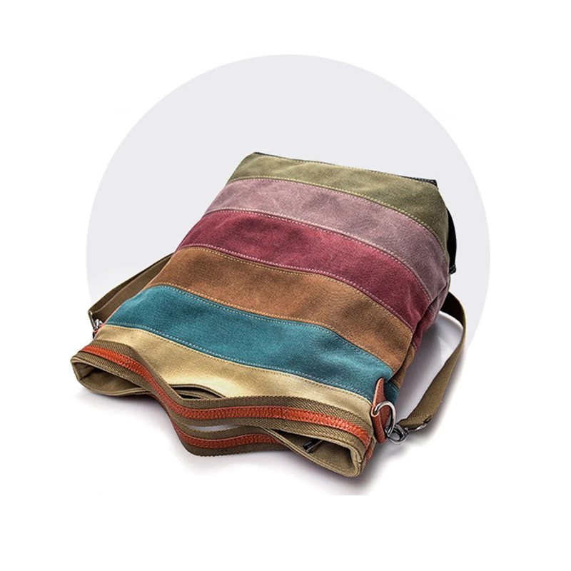 Women Canvas Fitness Bag Sports Gym Bag Pocket Handbag Travel Pack Duffel Tote Shoulder Messenger Weekend Training Mochila Pouch