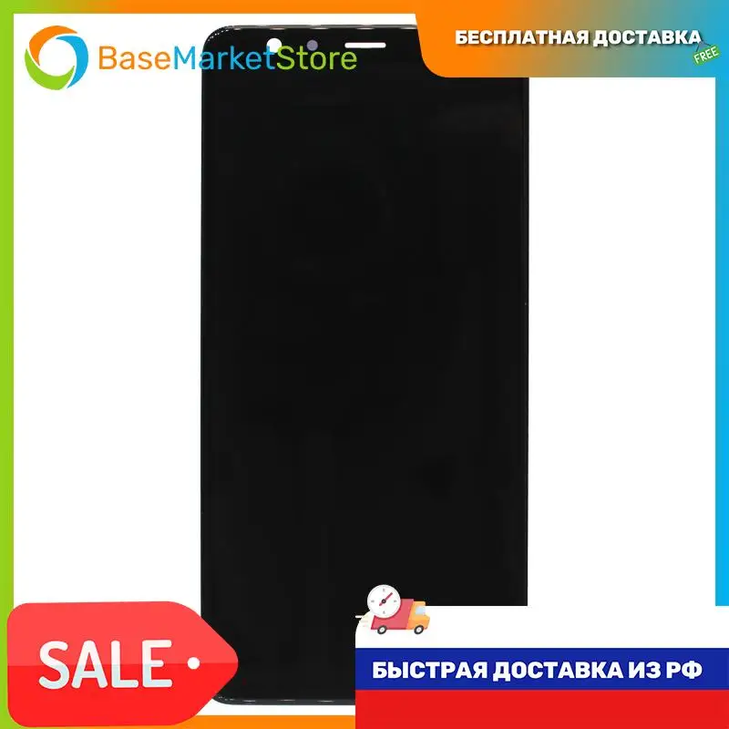 ЖК-Дисплей для Samsung A750F Galaxy A7 (2018) в сборе с тачскрином (черный) (AMOLED)с сенсорным