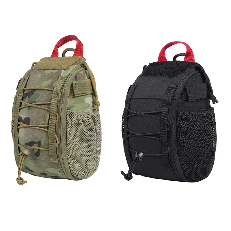 

ONETIGRIS Tactical First Aid Trauma Pack Medical Kit Quick Detach EMT/First Aid Pouch Tactical Nylon Multicam Trauma Pouch Bag