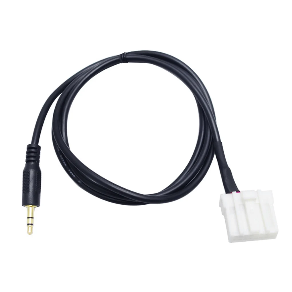 

3 5mm Black B70 AUX Audio Adapter Input Cable for Mazda 2 3 5 6 MX5 RX8 2006 MP3 CD Changer Jack Plug
