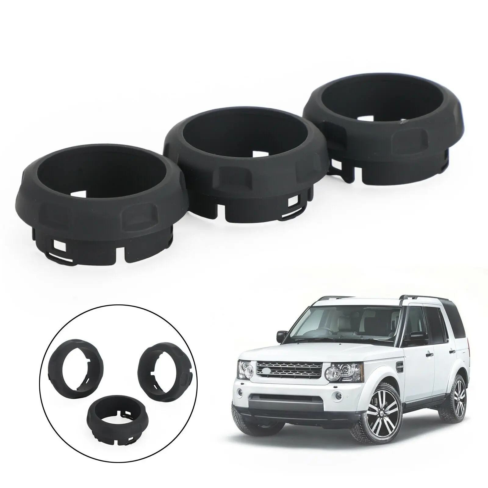 

3Pcs/set Car AC Switch Knob Trim LR029591 For Land Rover Discovery 4/Sport Car Interior Accessories
