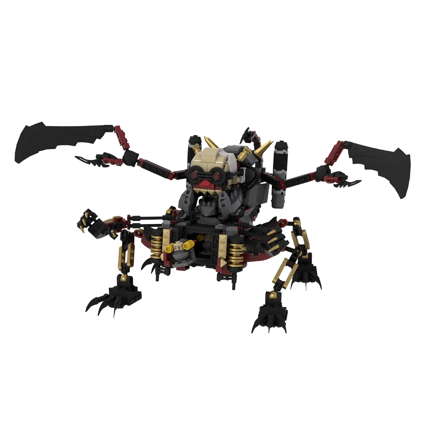 Блочный конструктор Skibidi Toilet