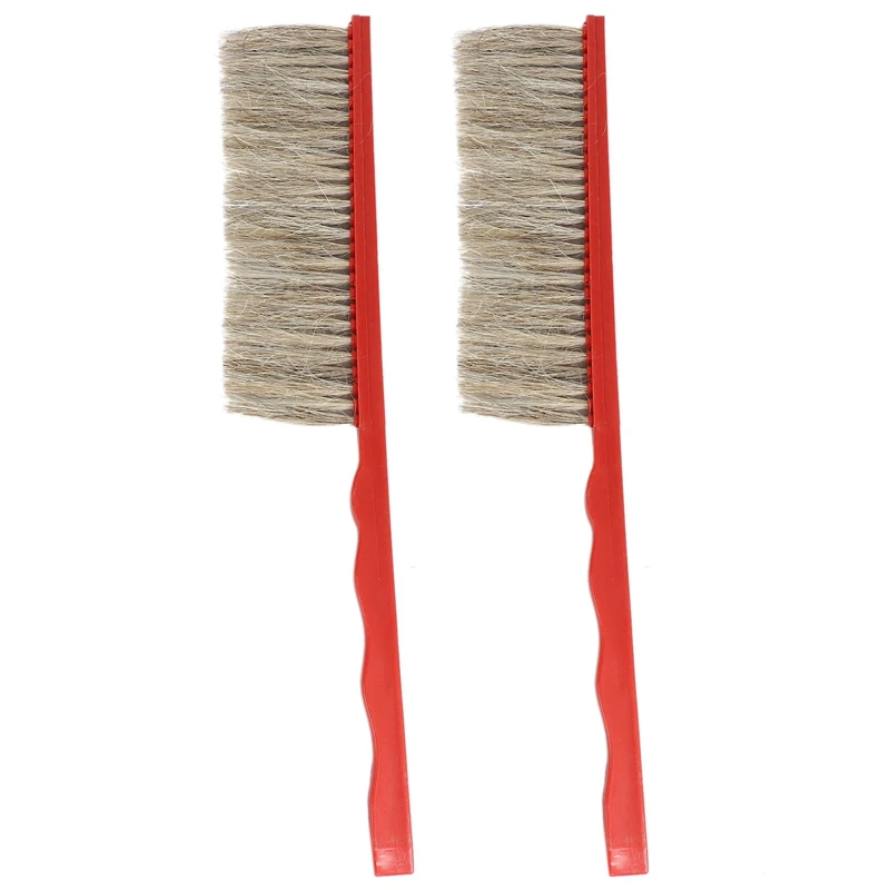 

2X Natural Horse Hair Bee Hive Cleaning Brush Beekeeping Equipment Tool