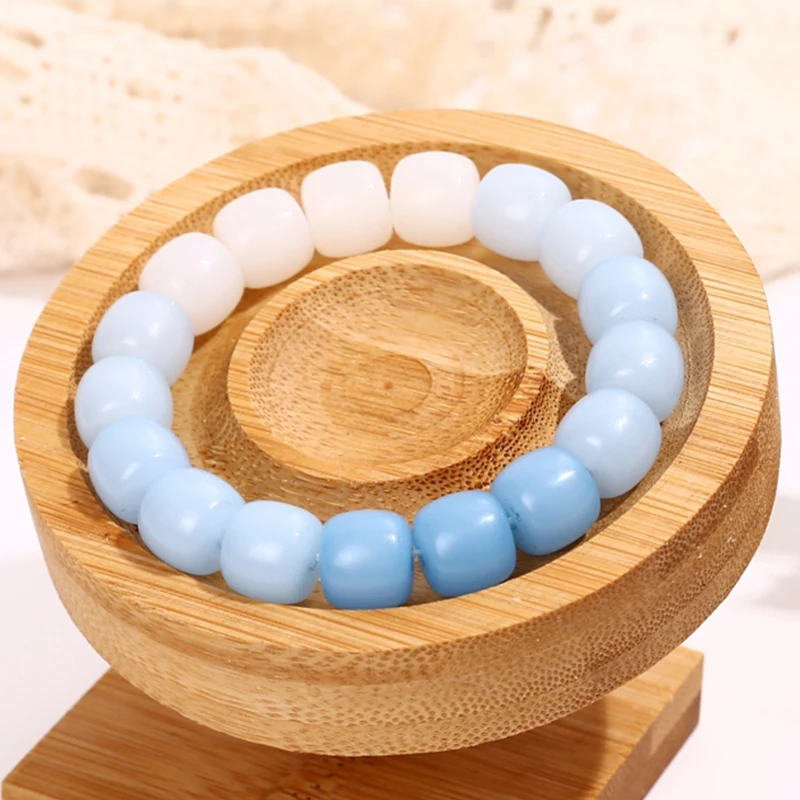 

Bracelates Rings Display Tray Designer Solid Wood Jewelry Holder Plate Case Crafts Gifts Organizer Beads Showcase Natural Board