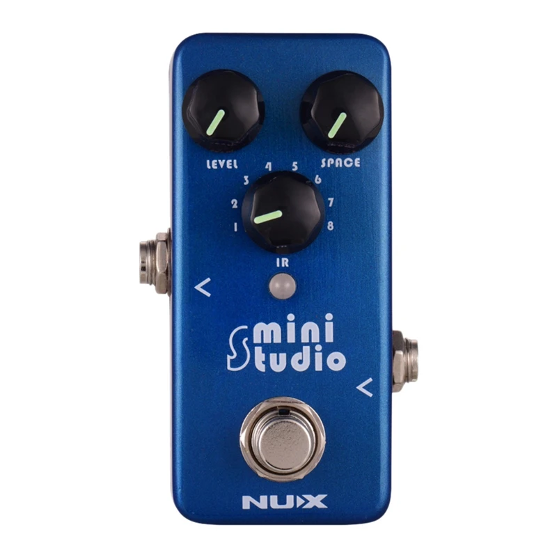 

NUX NSS-3 Studio Speaker Cabinet Simulator Guitar Effect Pedal Impulse Response IR Loader Built-In 8 Speaker Cabinet Models