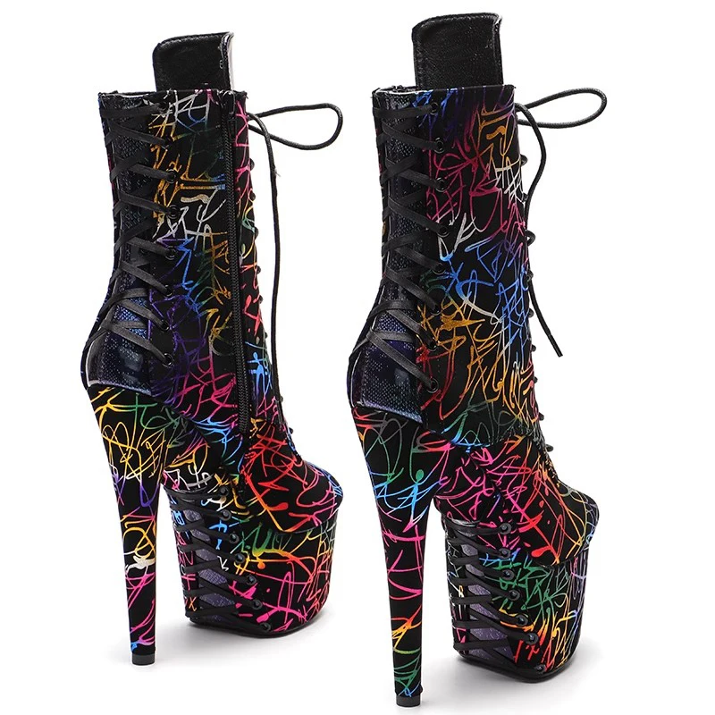 Женские ботильоны с открытым носком Auman Ale экзотические ботинки из искусственной