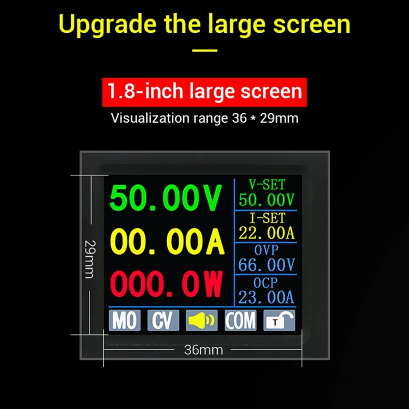 Новинка Регулируемый понижающий блок питания постоянного тока с ЧПУ модуль