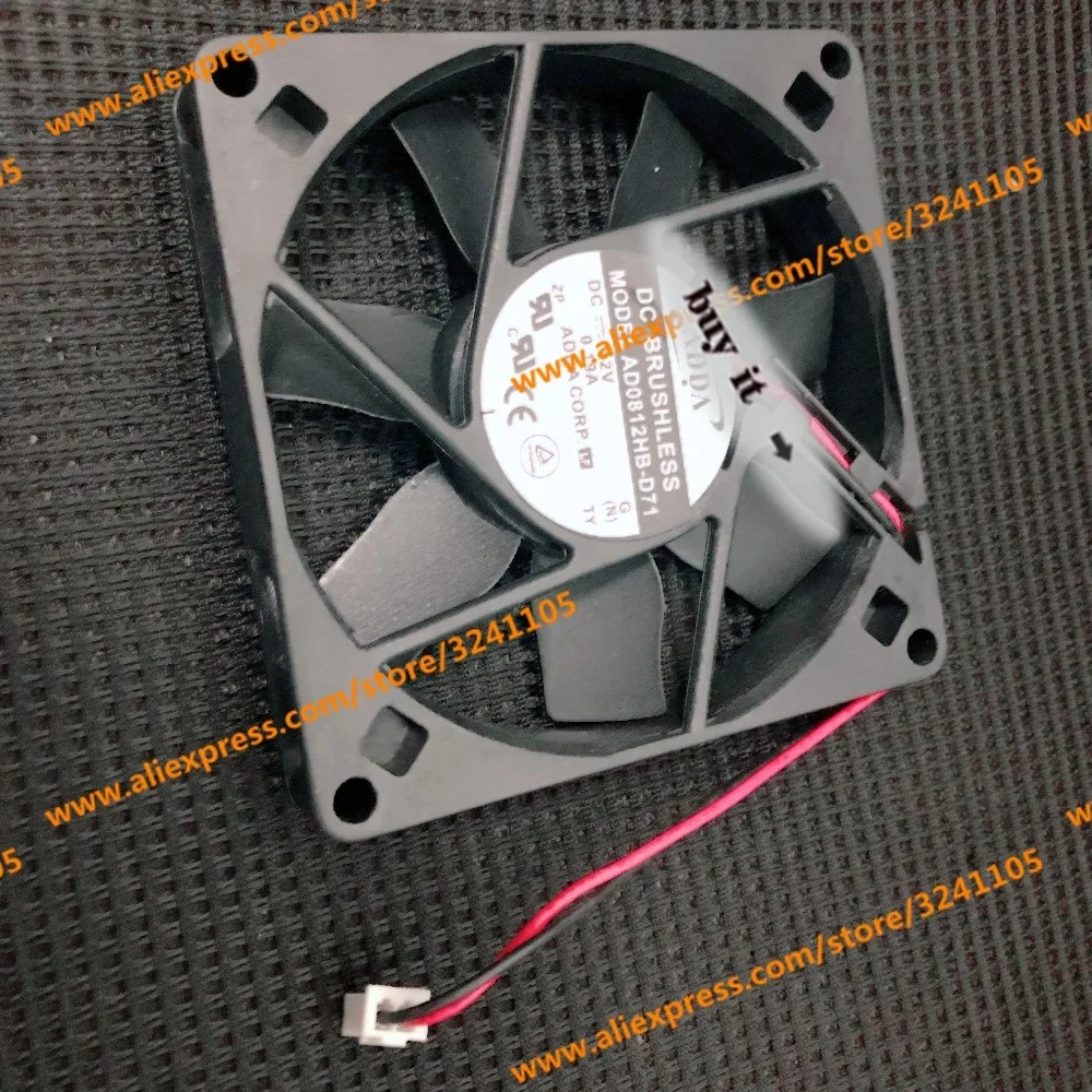 

Free shipping NEW AD0812HB-D71 0.19A DC 12V MODEL FAN