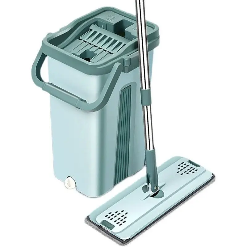 Плоская швабра с отжимом без рук