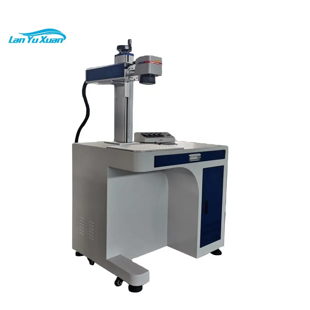 

20w Fiber Laser Marking Machine For LED Lights/Led Bulb Laser Logo Printer