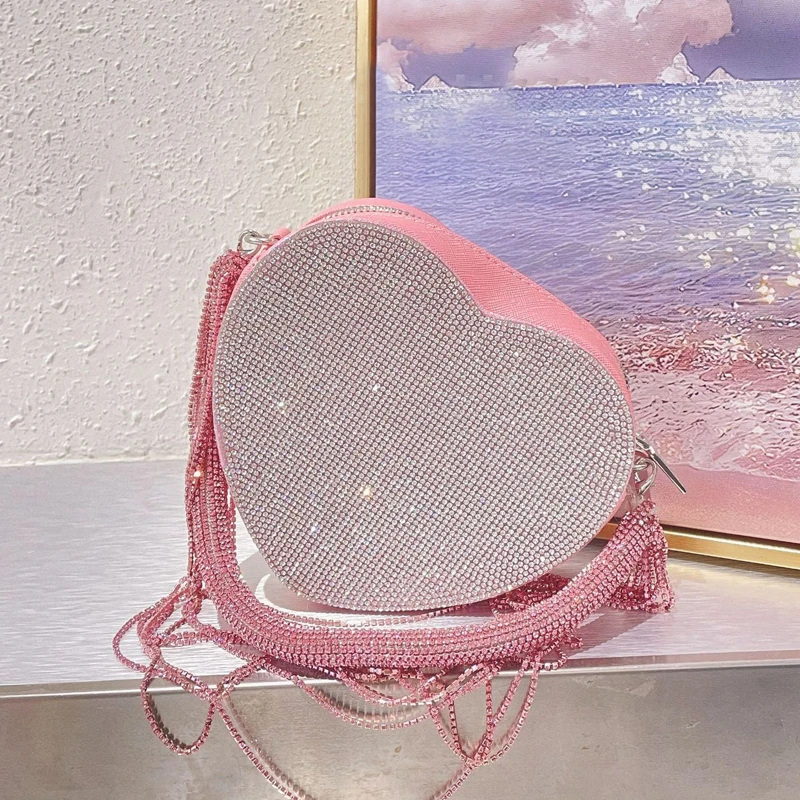 

Вечерний Клатч, сумки с бахромой для женщин, Роскошные Дизайнерские Сумочки, кошелек 2023, новая модная блестящая сумка на плечо с блестящими звездами