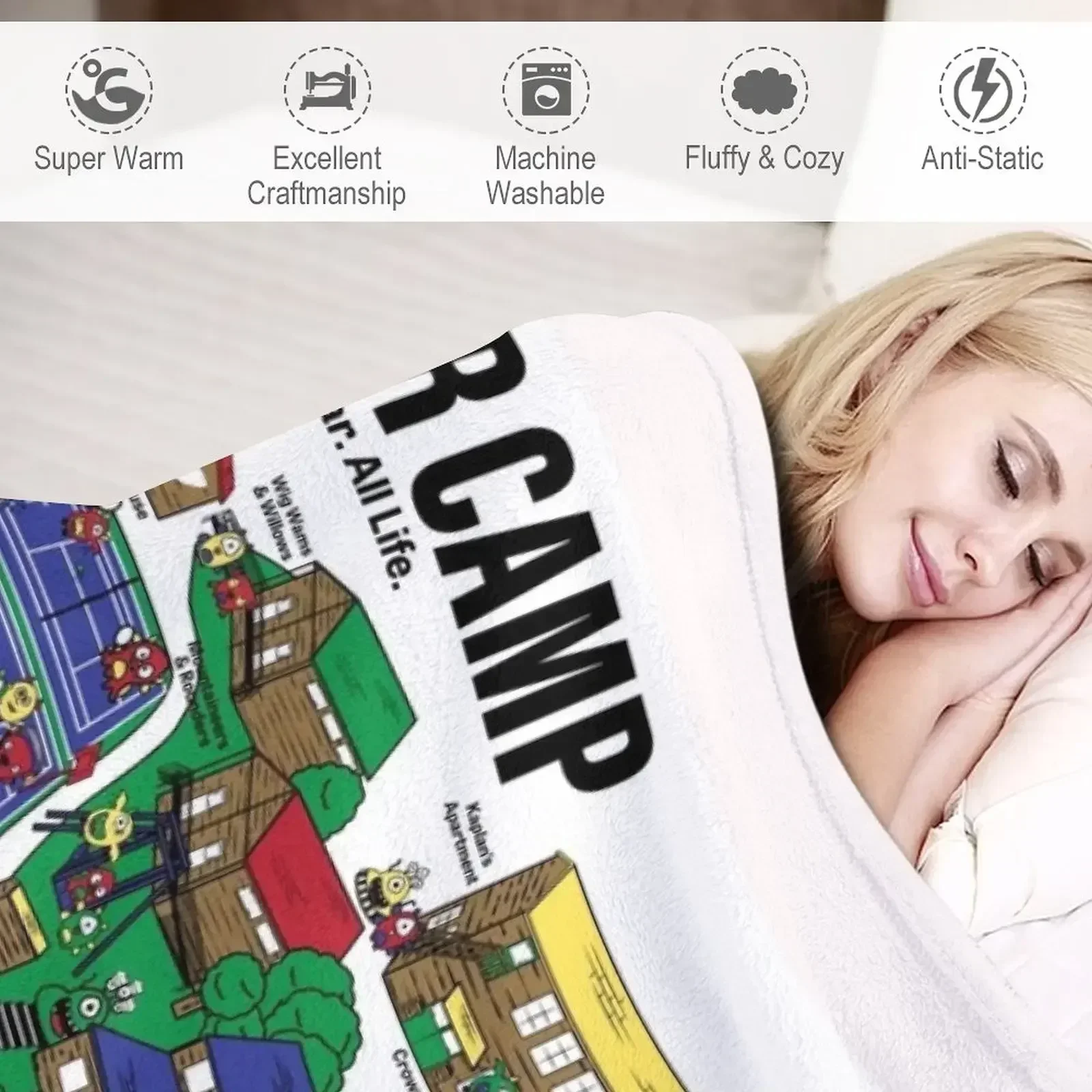 Поликарбонатный плед для кемпинга пледы одеяла кровати