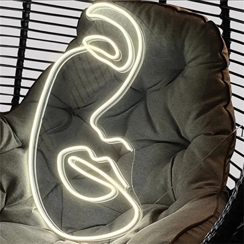 Неоновая светодиодная подсветка в индивидуальном стиле