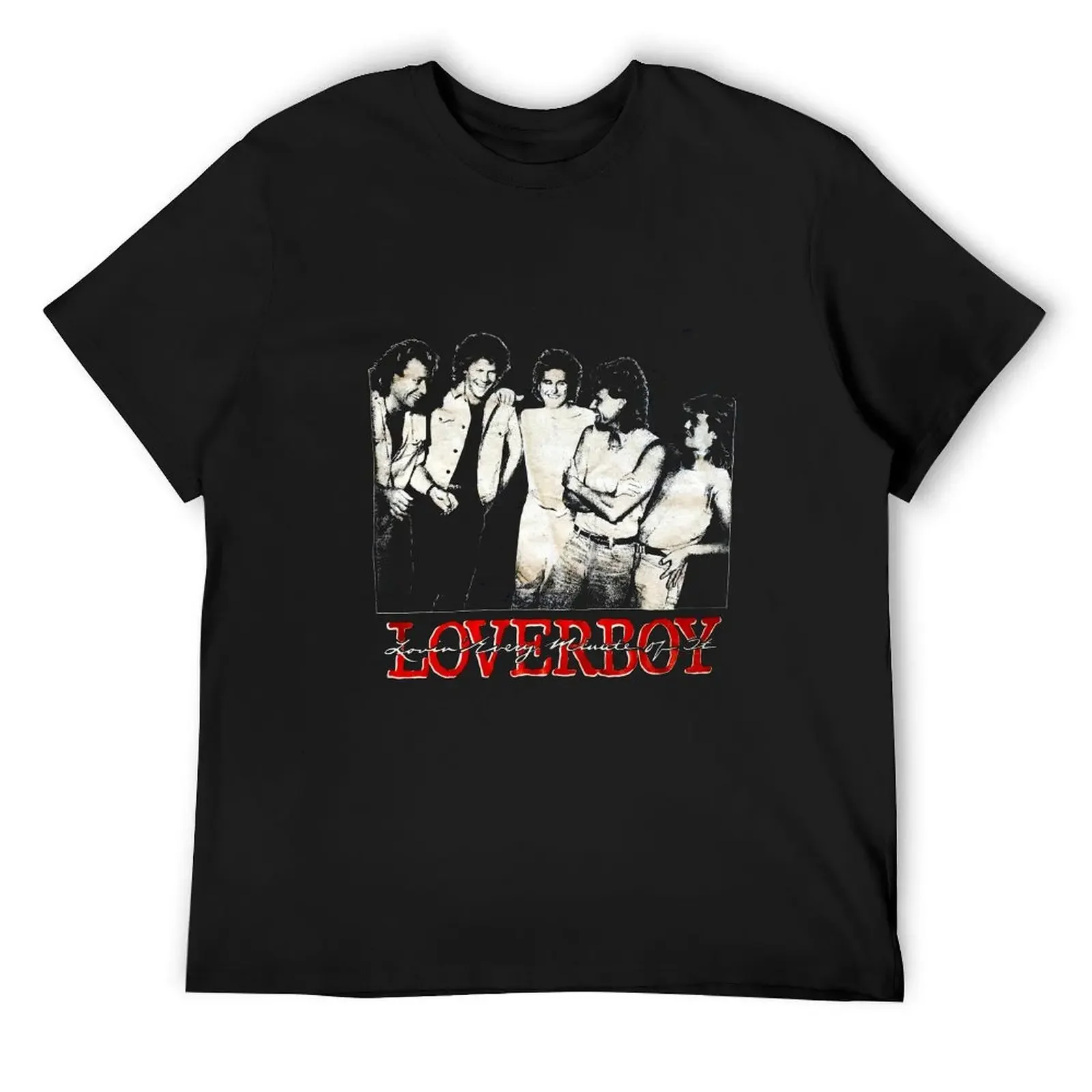Футболка Loverboy дизайнерские рубашки летний топ быстросохнущие хлопковые
