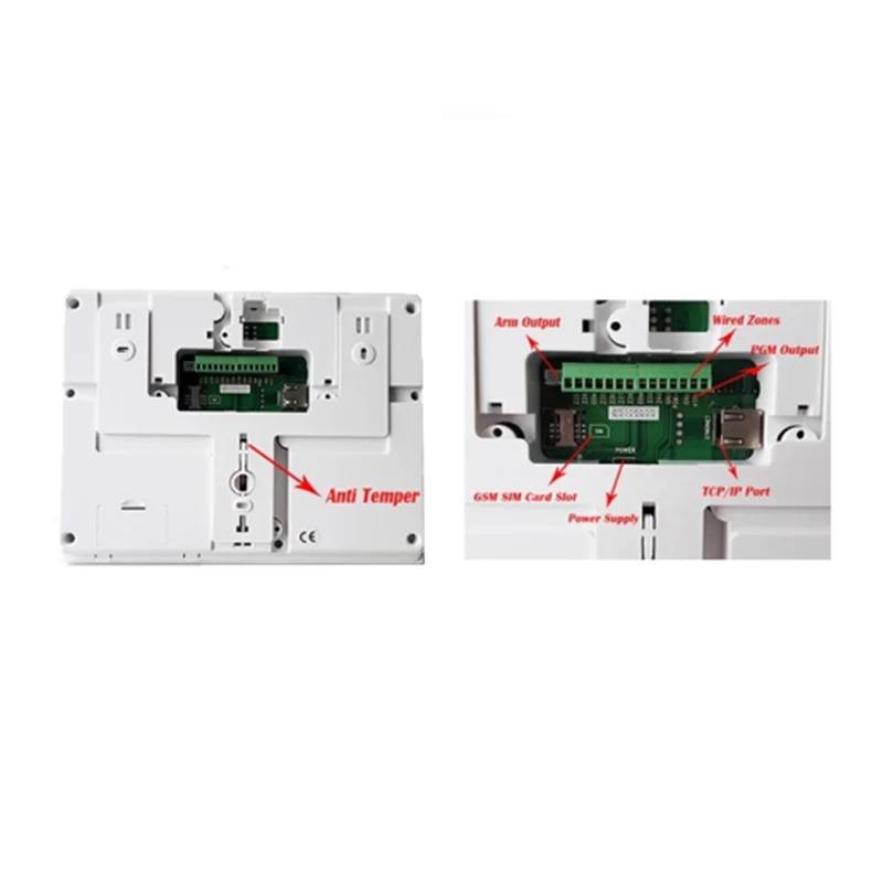 Meian 433 МГц английское меню HA-VGT RJ45 Ethernet TCP IP и 4G GSM сигнализация Своевременное