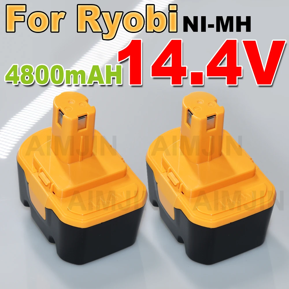 Для Ryobi 14 4 В 4800 мАч Аккумулятор SaftSafety Совместимость R10521 RY6201 RY6202 130224010 130224011 130281002