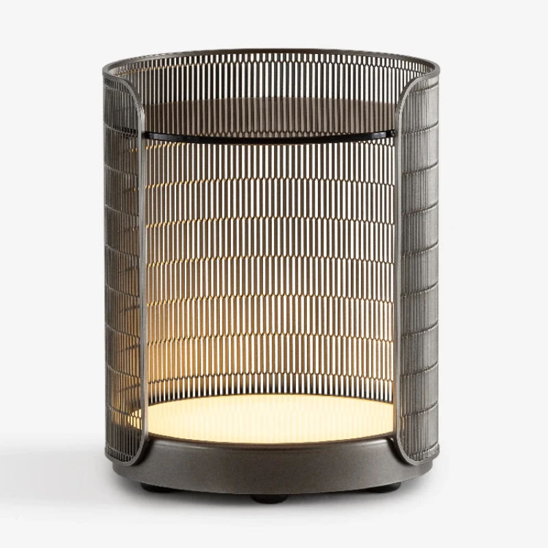 Прикроватный столик для спальни встроенная Напольная Лампа современный