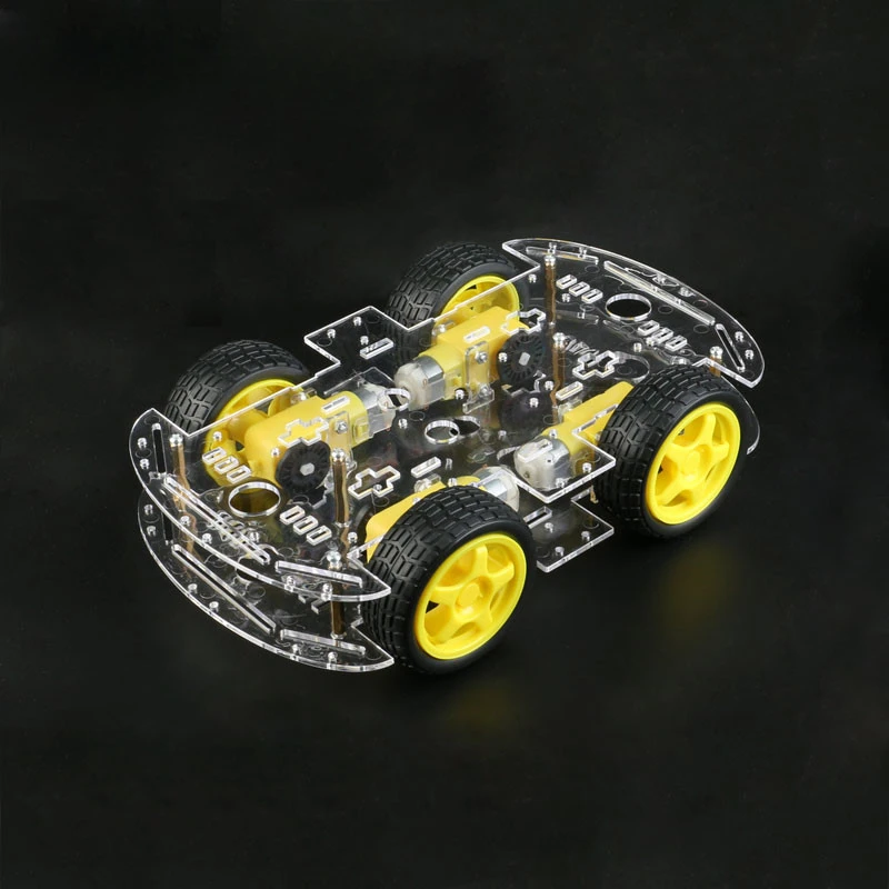 

Motor Smart Robot Car Chassis DIY Kit Speed Encoder 4WD 4 Wheel Drive Car For Arduino 2WD 2 Wheel Drive Car For Arduino