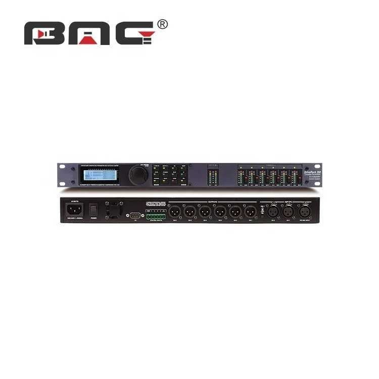 

Wholesale good quality dbx DriveRack 260 2 x 6 Signal Processor for 2 x 6 Loudspeaker Management System with Display