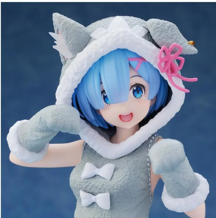 

Japanese 2022 original anime figure In stock Rem goblin ver action figure collectible model toys for boys
