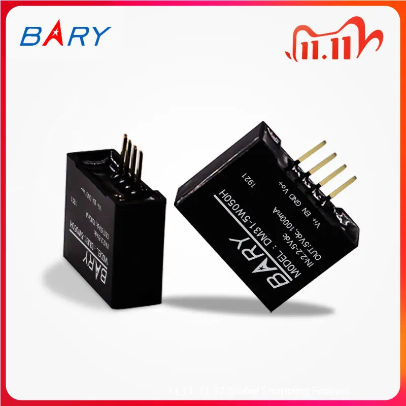 

DM31-5W050H DC-DC напряжение Повышающий Модуль источника питания 5V To 5V 1A 5W преобразователь источника питания, увеличивающий модуль питания, очень м...